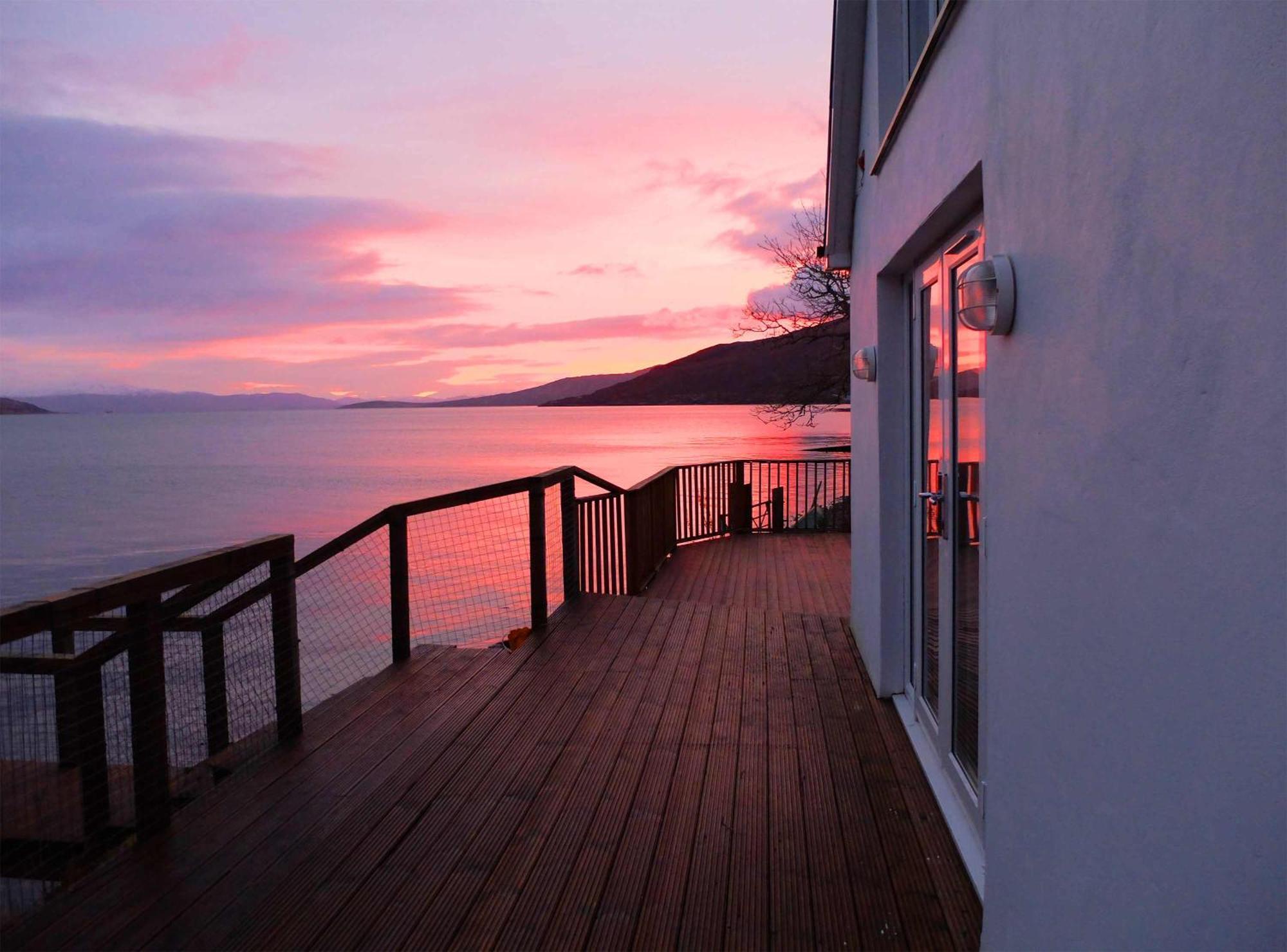 The Boathouse Sconser Exterior foto